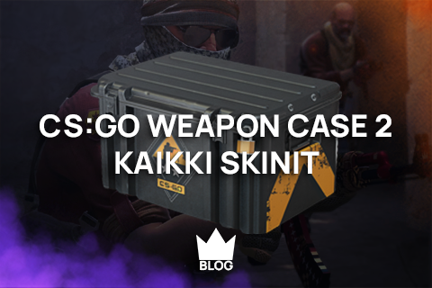 CSGO Weapon Case 2 - Kaikki Skinit blogin thumbnail.