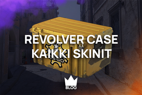 Revolver Case kaikki skinit - blog thumbnail - Myy skinit helposti - CSKeisari.fi