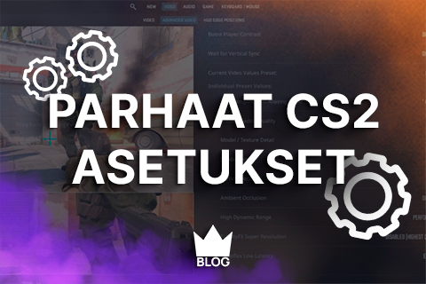 Parhaat CS2-asetukset