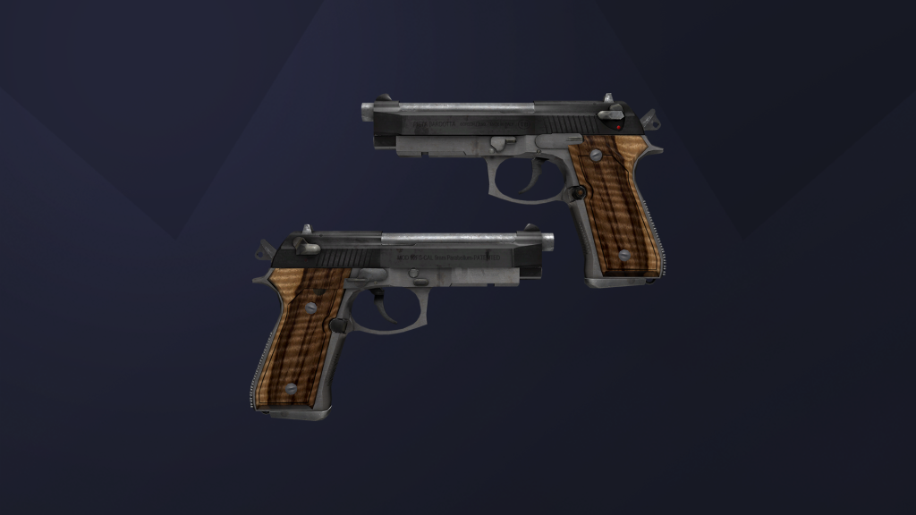 Dual Berettas Black Limba - Myy skinit helposti - CSKeisari.fi