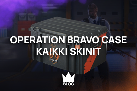 Operation Bravo case – kaikki skinit