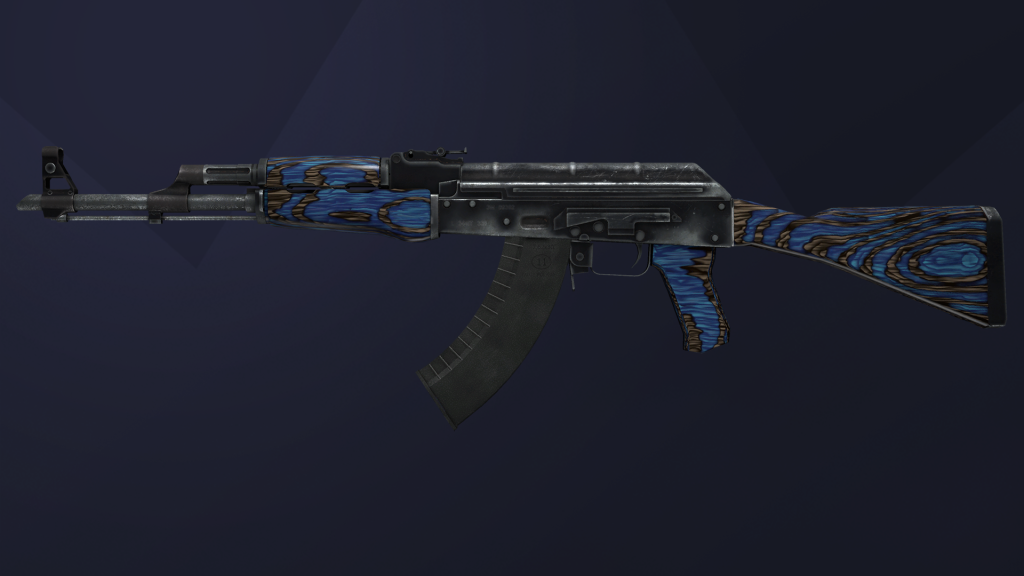 AK-47 Blue Laminate - Myy skinit helposti - CSKeisari.fi
