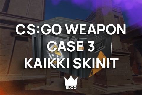 CSGO Weapon Case 3 - Kaikki Skinit blogin thumbnail.