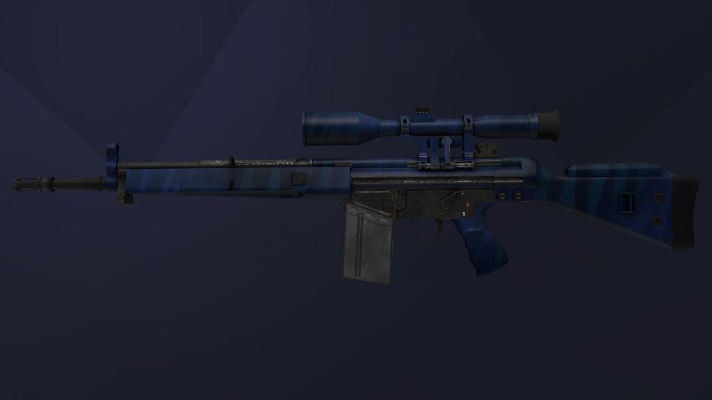 G3SG1 Azure Zebra - Myy skinit helposti - CSKeisari.fi