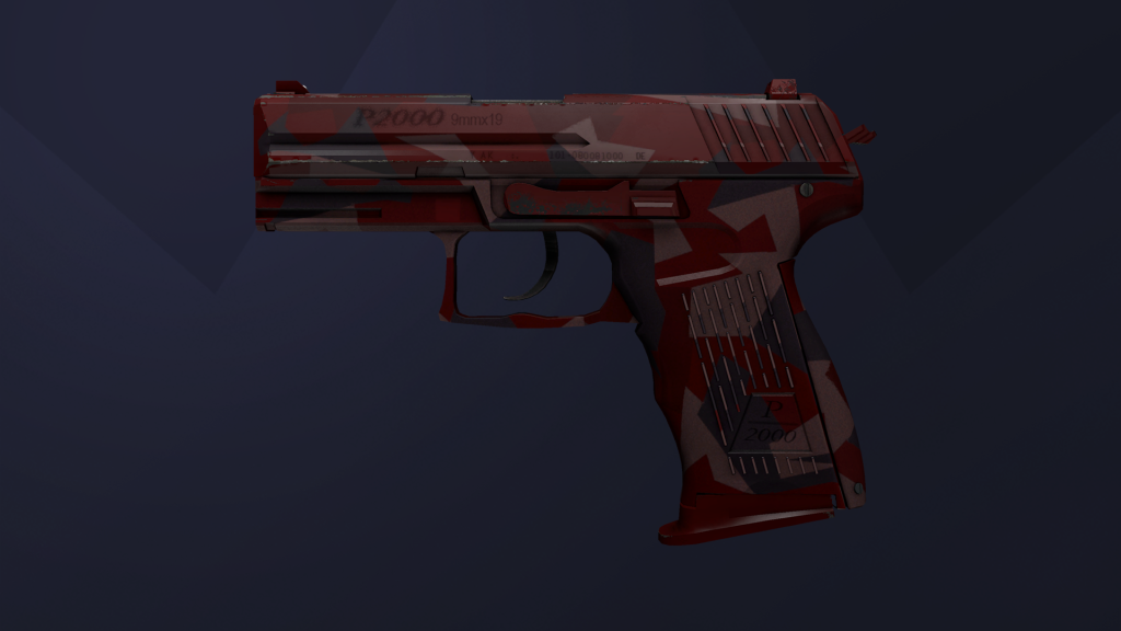 P2000 Red FragCam - Myy skinit helposti - CSKeisari.fi
