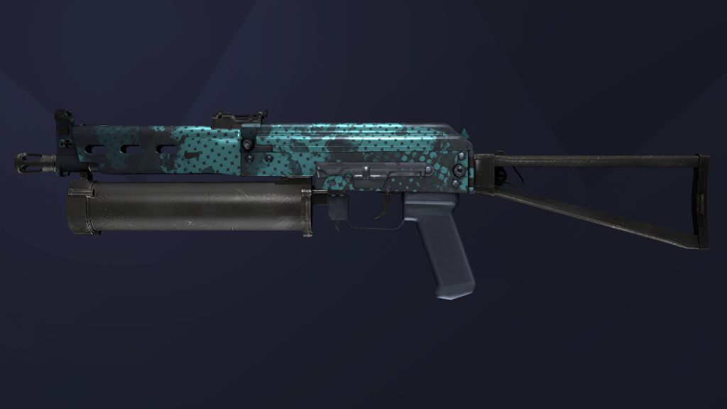 PP-Bizon Cobalt Halftone - Myy skinit helposti - CSKeisari.fi