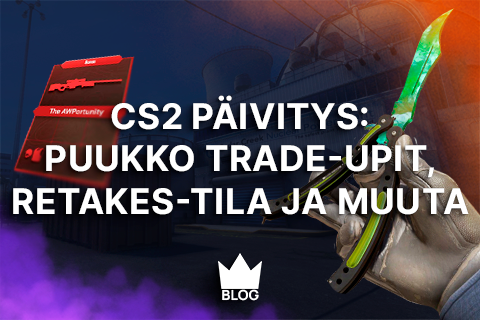 CS2 päivitys - puukko trade-upit, retakes-tila ja muuta thumbnail